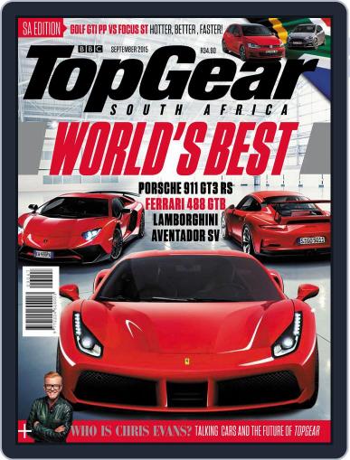 Top Gear South Africa September 1st, 2015 Digital Back Issue Cover