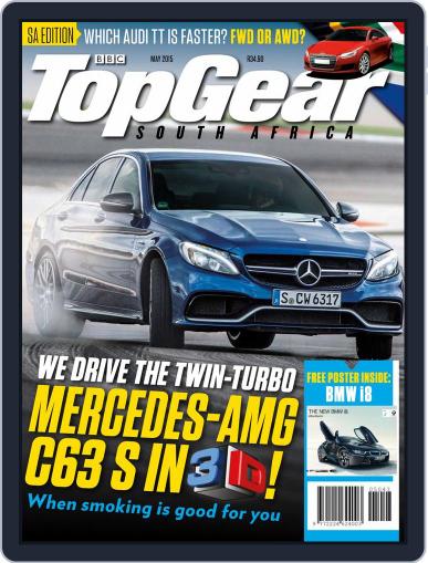Top Gear South Africa May 1st, 2015 Digital Back Issue Cover