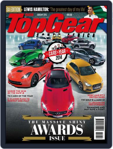 Top Gear South Africa December 31st, 2014 Digital Back Issue Cover