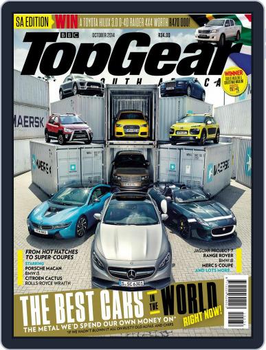 Top Gear South Africa September 11th, 2014 Digital Back Issue Cover
