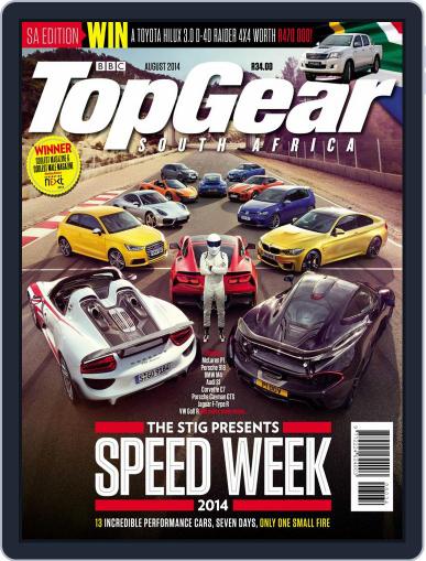 Top Gear South Africa July 17th, 2014 Digital Back Issue Cover