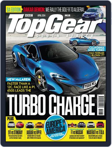 Top Gear South Africa March 17th, 2014 Digital Back Issue Cover