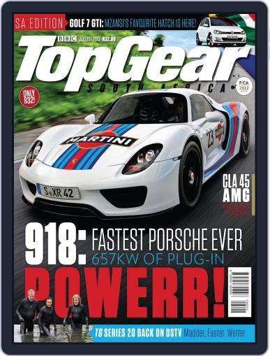 Top Gear South Africa July 18th, 2013 Digital Back Issue Cover