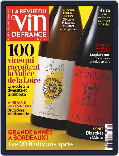 La Revue Du Vin De France February 1st, 2020 Digital Back Issue Cover