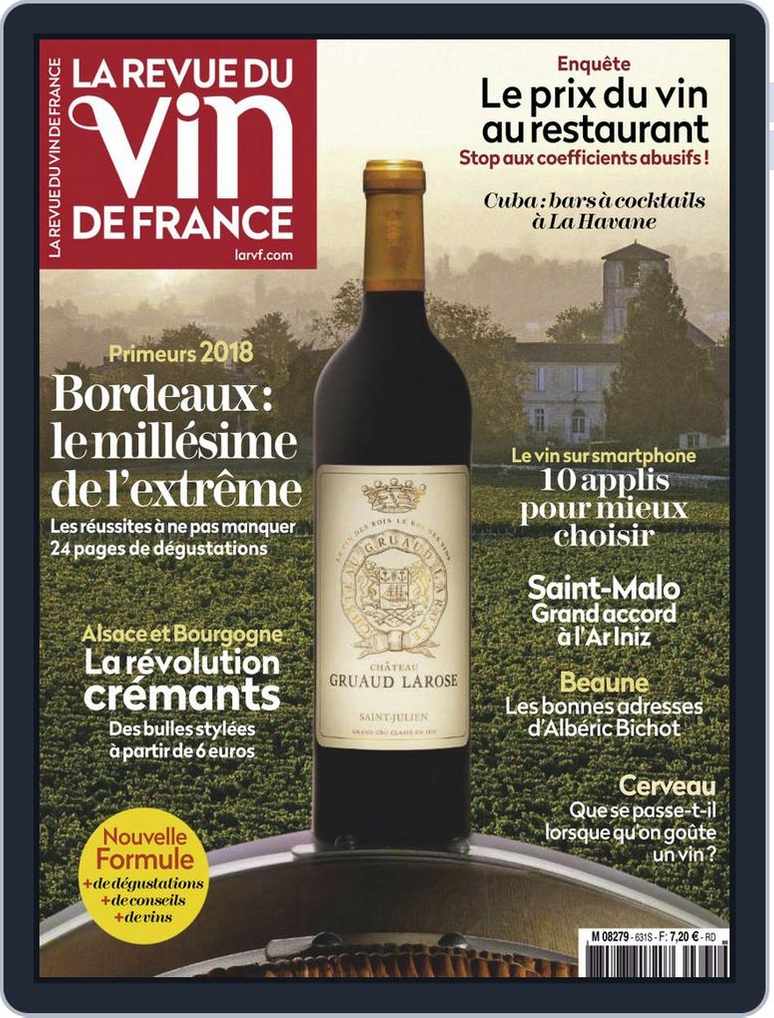 La Revue Du Vin De France No. 631 (Digital) 