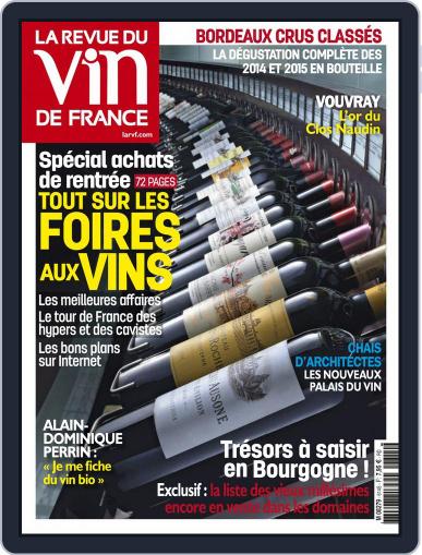 La Revue Du Vin De France September 1st, 2017 Digital Back Issue Cover