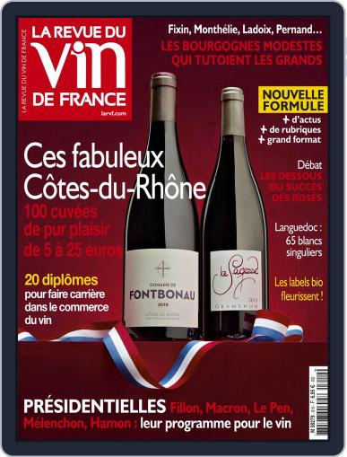 La Revue Du Vin De France April 1st, 2017 Digital Back Issue Cover