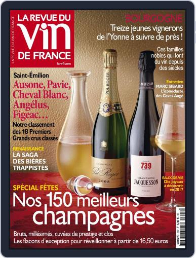 La Revue Du Vin De France December 1st, 2016 Digital Back Issue Cover
