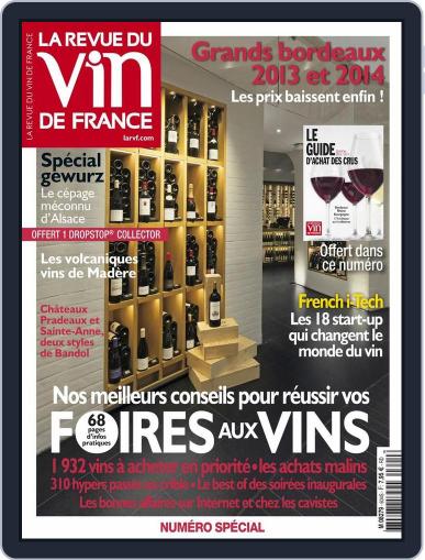 La Revue Du Vin De France September 1st, 2016 Digital Back Issue Cover
