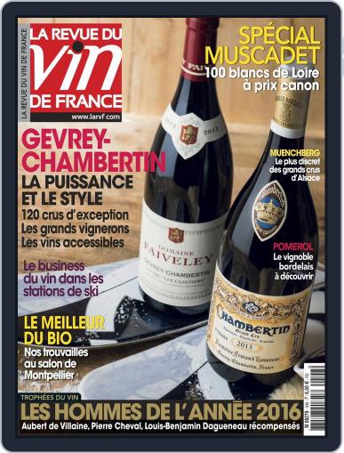 La Revue Du Vin De France February 1st, 2016 Digital Back Issue Cover
