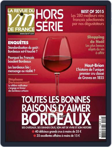 La Revue Du Vin De France November 12th, 2015 Digital Back Issue Cover