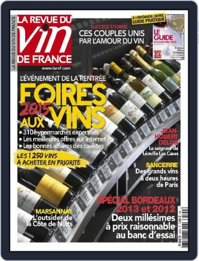 La Revue Du Vin De France August 21st, 2015 Digital Back Issue Cover