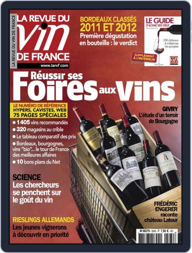 La Revue Du Vin De France August 19th, 2014 Digital Back Issue Cover
