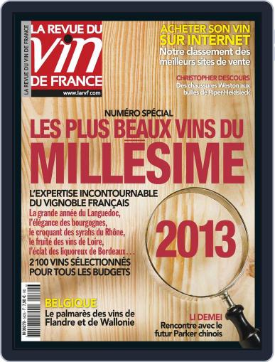 La Revue Du Vin De France May 22nd, 2014 Digital Back Issue Cover