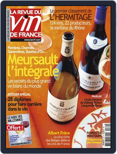La Revue Du Vin De France March 13th, 2014 Digital Back Issue Cover