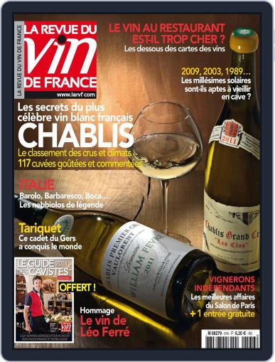La Revue Du Vin De France October 17th, 2013 Digital Back Issue Cover
