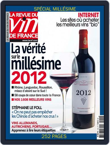 La Revue Du Vin De France May 23rd, 2013 Digital Back Issue Cover