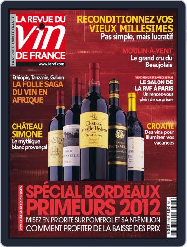 La Revue Du Vin De France May 6th, 2013 Digital Back Issue Cover