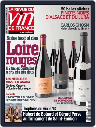 La Revue Du Vin De France January 10th, 2013 Digital Back Issue Cover