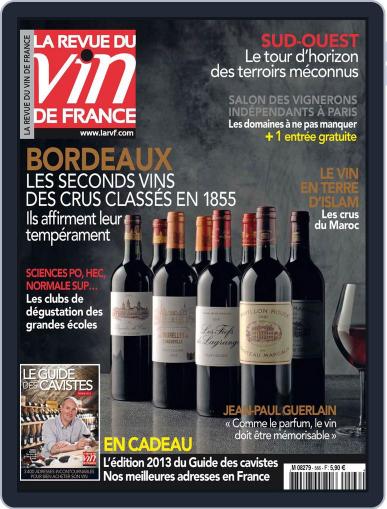 La Revue Du Vin De France October 21st, 2012 Digital Back Issue Cover