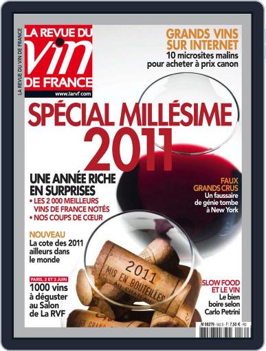 La Revue Du Vin De France May 30th, 2012 Digital Back Issue Cover