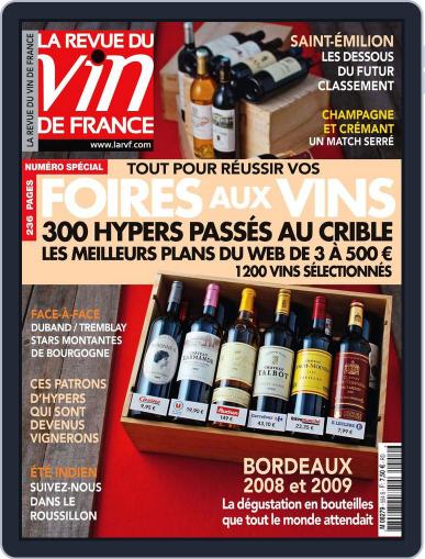 La Revue Du Vin De France (Digital) August 22nd, 2011 Issue Cover