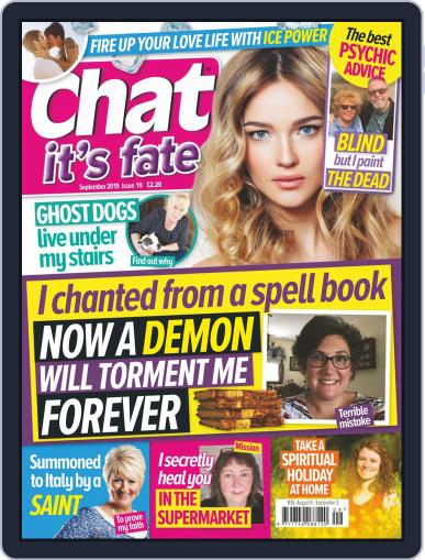 Chat It's Fate September 1st, 2019 Digital Back Issue Cover