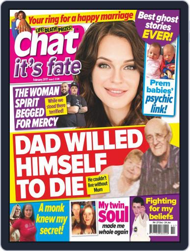 Chat It's Fate February 1st, 2017 Digital Back Issue Cover