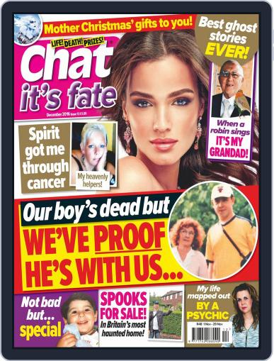Chat It's Fate December 1st, 2016 Digital Back Issue Cover