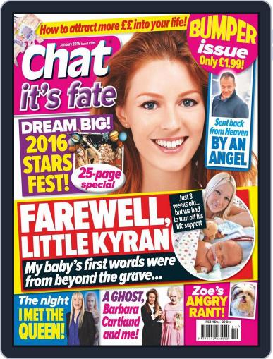 Chat It's Fate December 1st, 2015 Digital Back Issue Cover