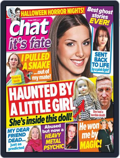 Chat It's Fate October 1st, 2015 Digital Back Issue Cover