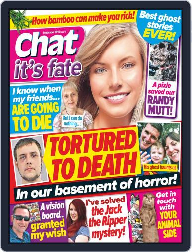 Chat It's Fate September 1st, 2015 Digital Back Issue Cover