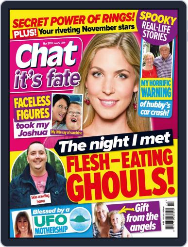 Chat It's Fate October 7th, 2013 Digital Back Issue Cover