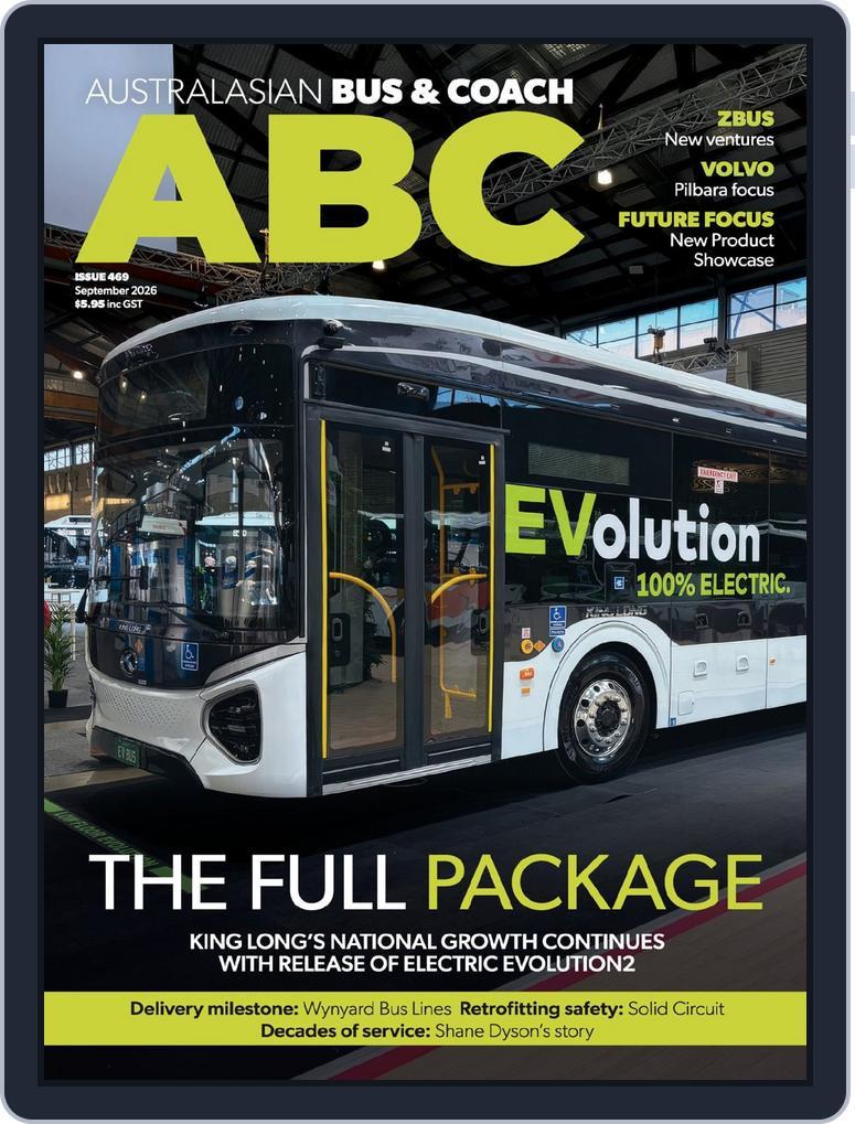 Australasian Bus & Coach (Digital) Subscription                    September 22nd, 2026 Issue