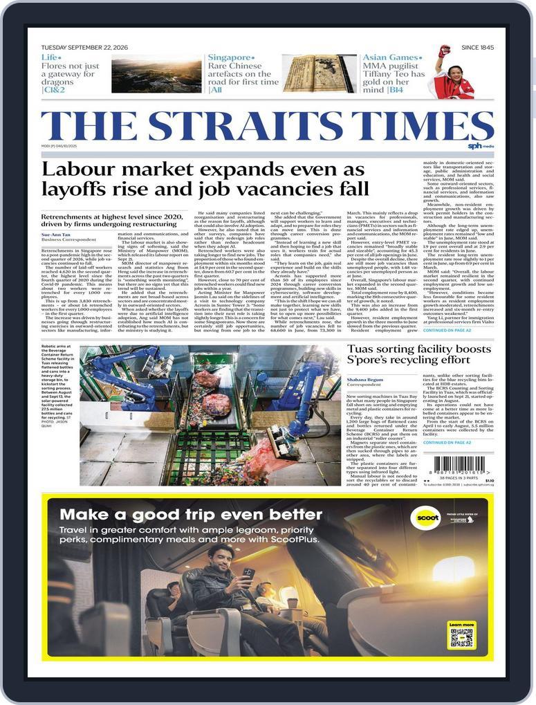 The Straits Times (Digital) Subscription
