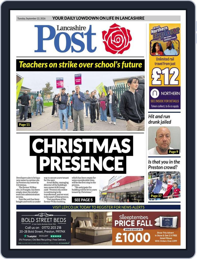 Lancashire Evening Post (Digital) Subscription