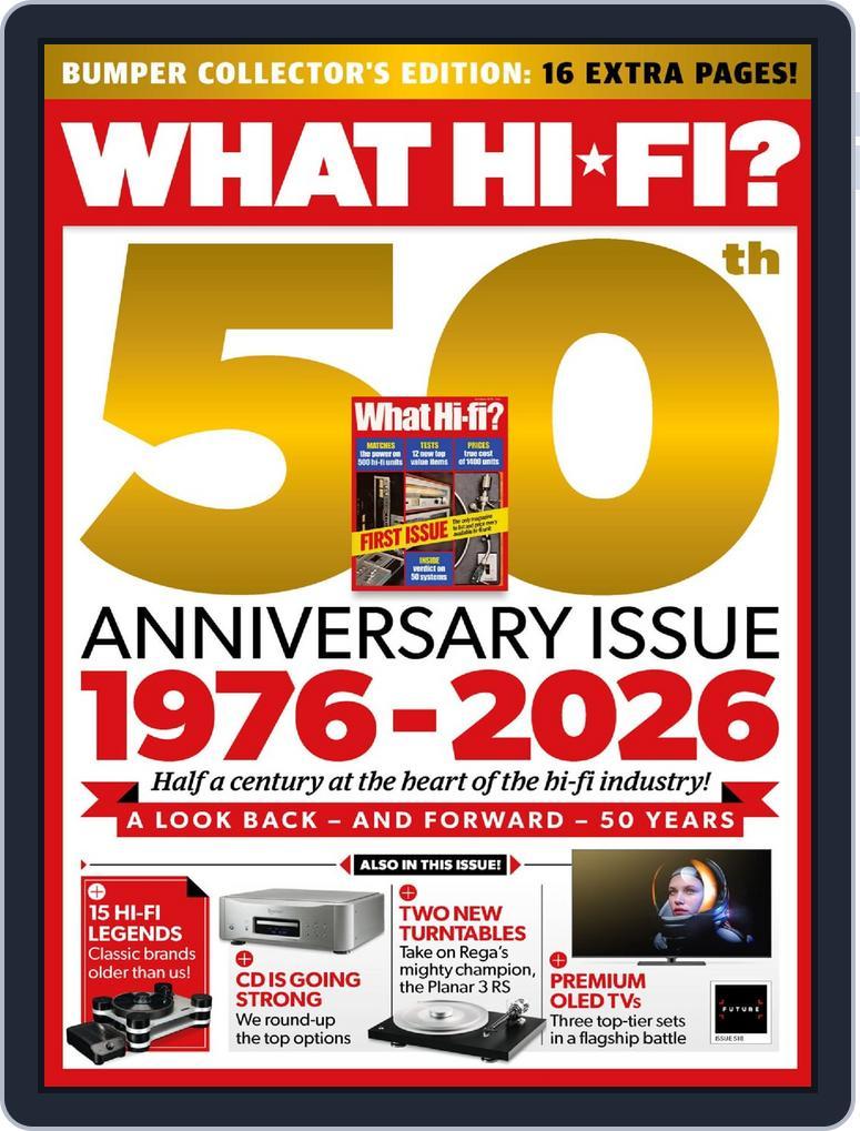 What Hi-Fi? (Digital) Subscription                    November 1st, 2026 Issue