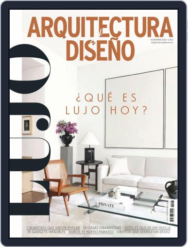 Arquitectura Y Diseño November 1st, 2018 Digital Back Issue Cover