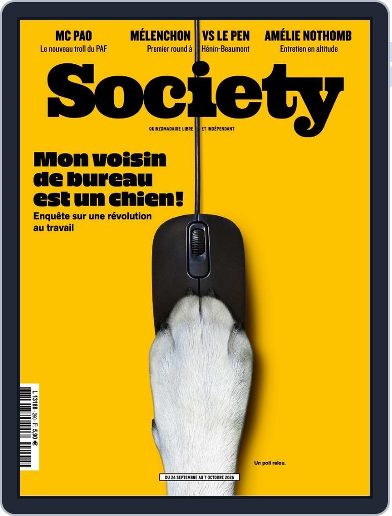 Society (Digital) Subscription                    September 10th, 2026 Issue