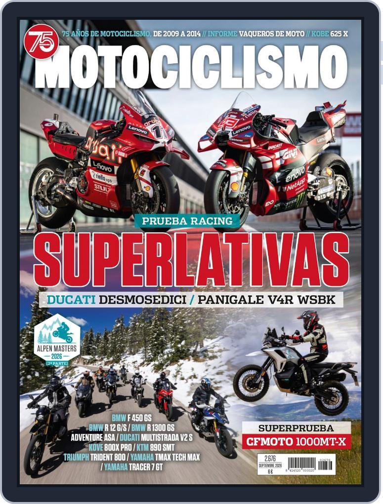 Motociclismo Spain (Digital) Subscription                    September 1st, 2026 Issue
