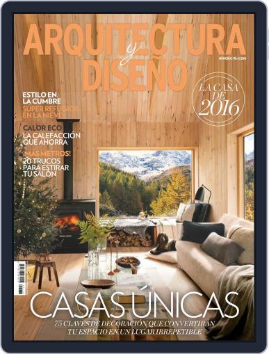 Arquitectura Y Diseño December 1st, 2015 Digital Back Issue Cover