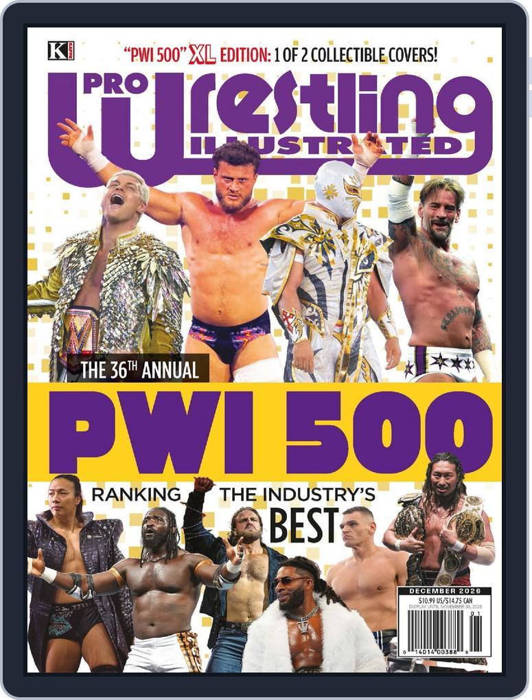 Pro Wrestling Illustrated (Digital) Subscription                    December 1st, 2026 Issue