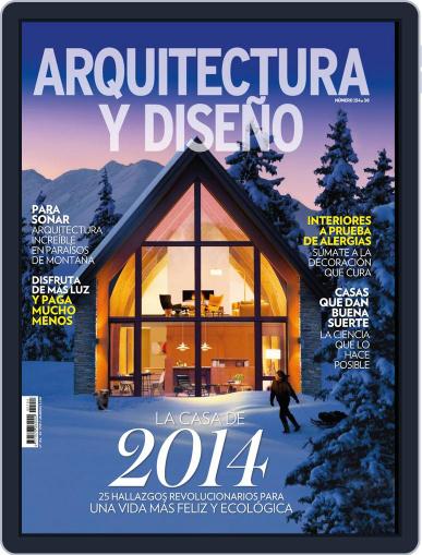 Arquitectura Y Diseño November 20th, 2013 Digital Back Issue Cover