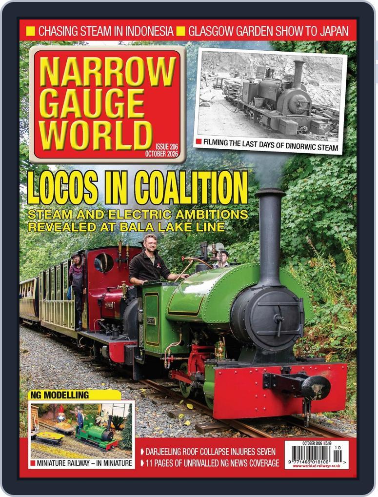 Narrow Gauge World (Digital) Subscription                    October 1st, 2026 Issue