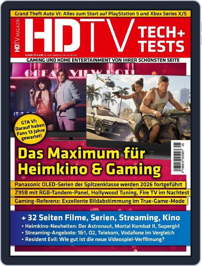 HDTV (Digital) Subscription                    September 21st, 2026 Issue