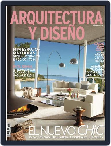 Arquitectura Y Diseño December 20th, 2012 Digital Back Issue Cover