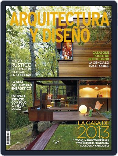 Arquitectura Y Diseño December 1st, 2012 Digital Back Issue Cover