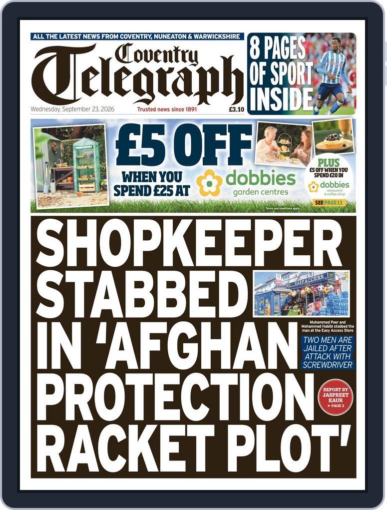 Coventry Telegraph (Digital) Subscription