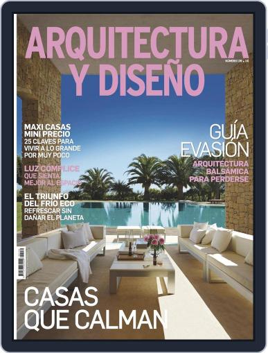 Arquitectura Y Diseño July 1st, 2012 Digital Back Issue Cover