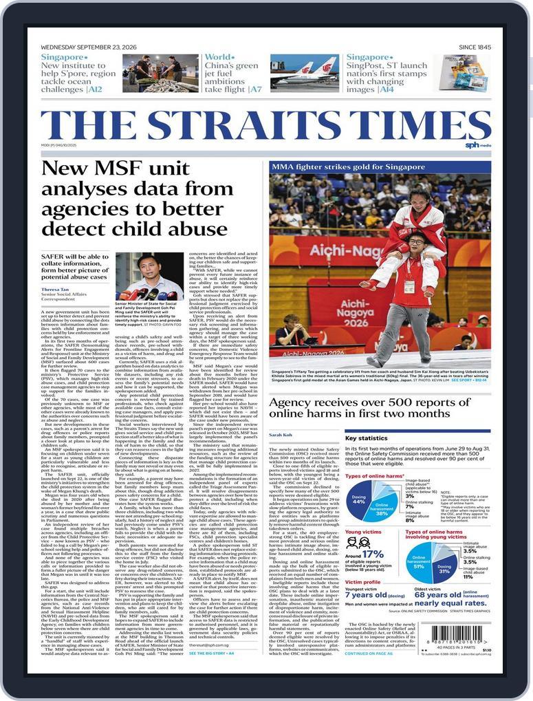 The Straits Times (Digital) Subscription
